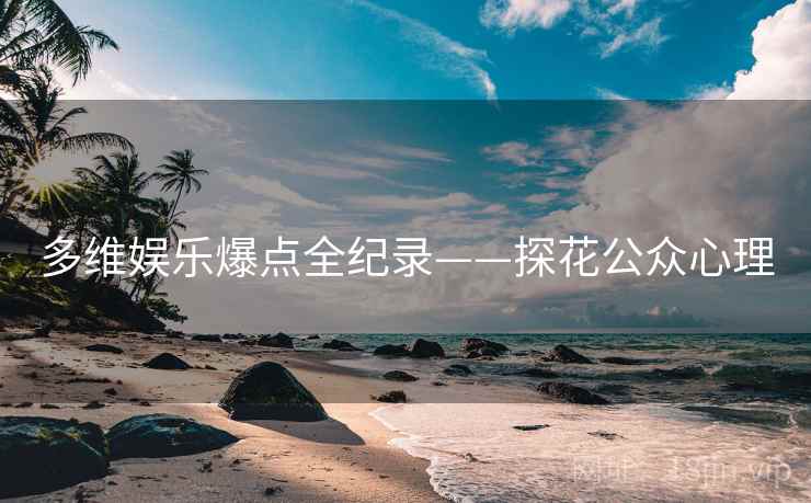 多维娱乐爆点全纪录——探花公众心理