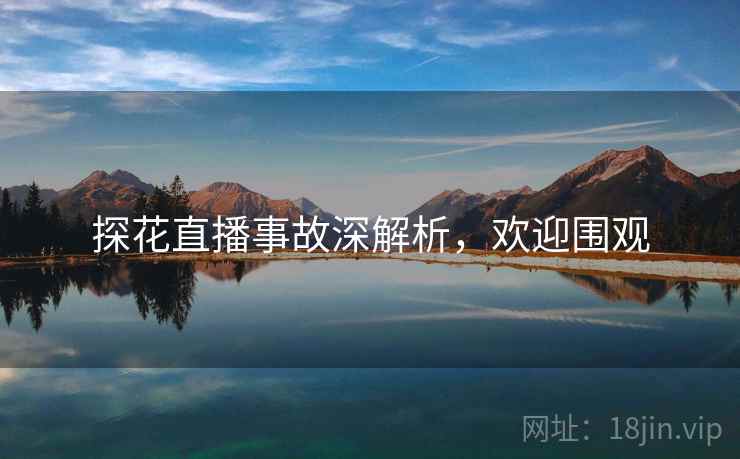 探花直播事故深解析，欢迎围观
