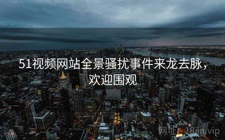 51视频网站全景骚扰事件来龙去脉，欢迎围观