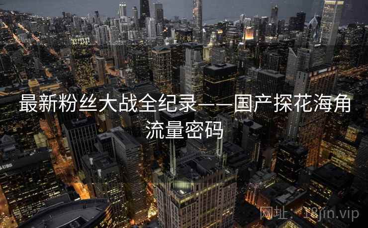 最新粉丝大战全纪录——国产探花海角流量密码